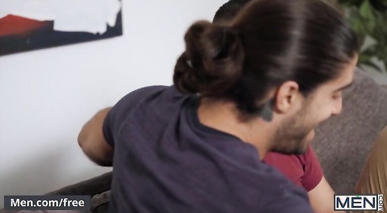 Mencom - Diego Sans Licks Vincent Oreilly Hole And Bends Him Over To Fuck Him Doggystyle