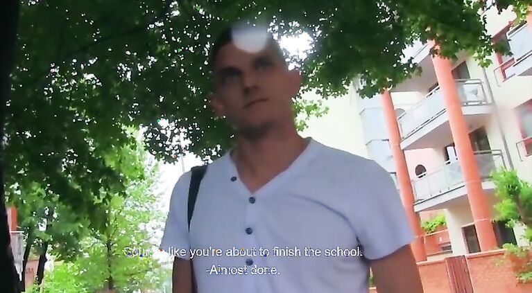 CZECH HUNTER 436 - Athletic Jock On His Way Home Gets Picked Up & Barebacked