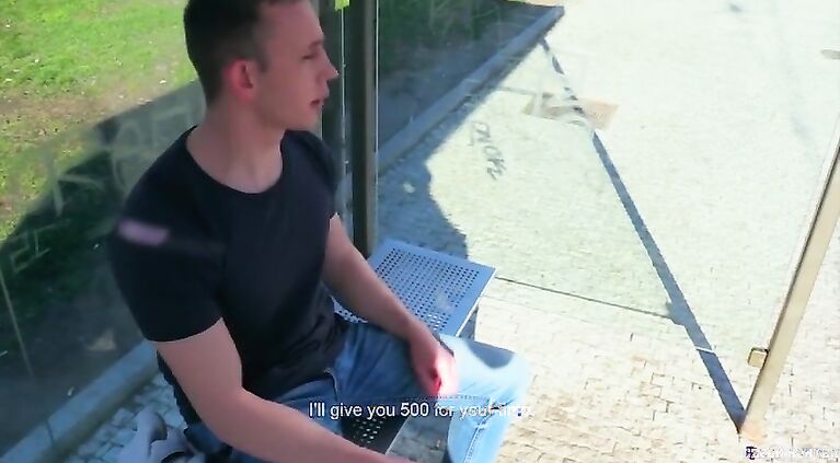 CZECH HUNTER 423 - Hunk From The Bus Stop Gives A Fat Cock A Go