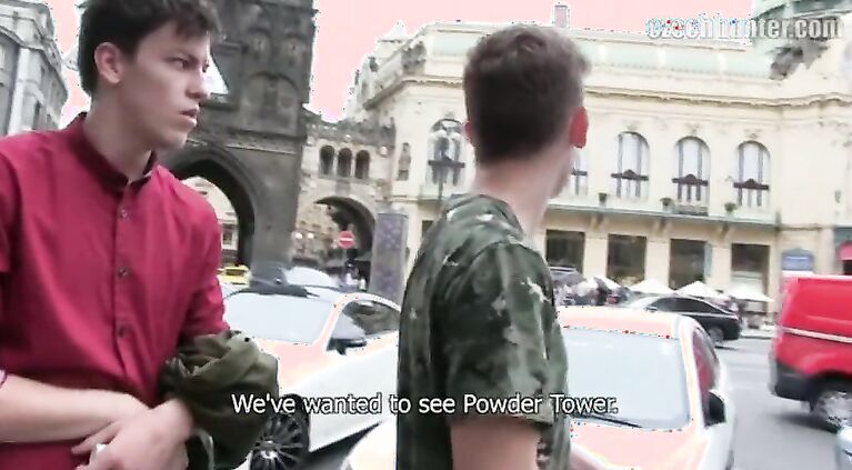 CZECH HUNTER 371 - Straight Friends Dared To Suck & Fuck Each Other For Some Good Money