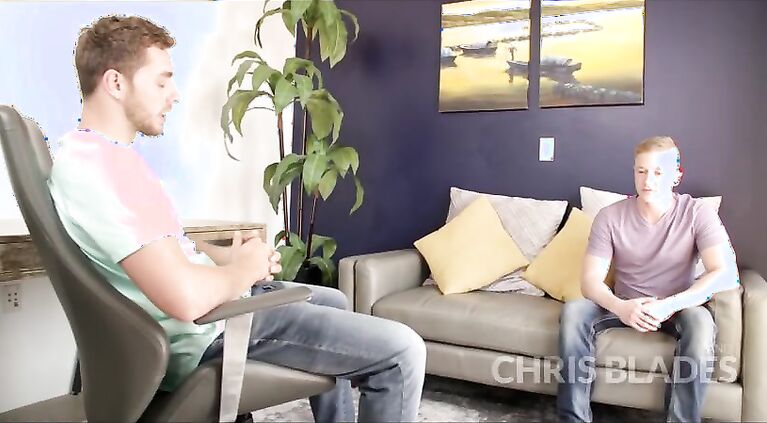 Handsome Interviewee Knows How To Get The Job! - NextDoorStudios