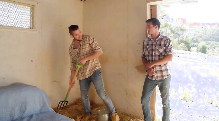 NextDoorStudios Boss Catches Workers Fucking On The Farm