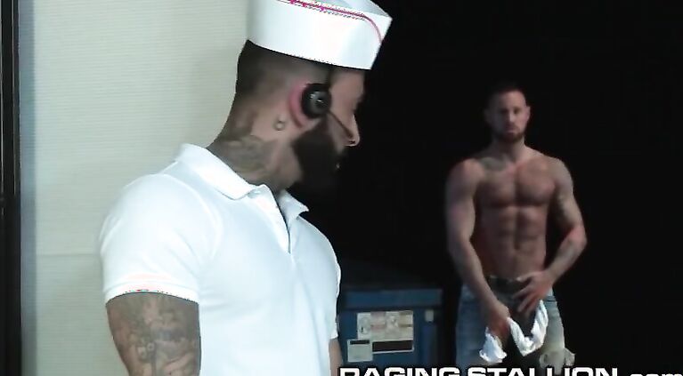 Well Built Rikk York Face and Ass Fucked by Michael Roman