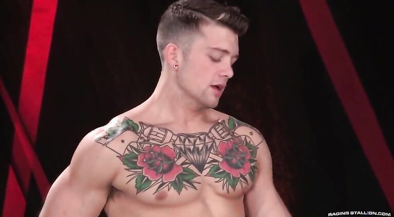 Raging Stallion - Built Tattooed Jock Ass Fuck