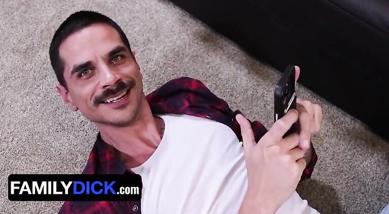 Tattooed Latino Stud Xtian Mingle Enjoys Being Passed Around And Drilled In The Asshole - FamilyDick