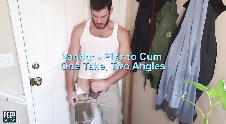Vander Pulaski - Piss to Cum - Full Video at PH Premium and PeepShow.tV