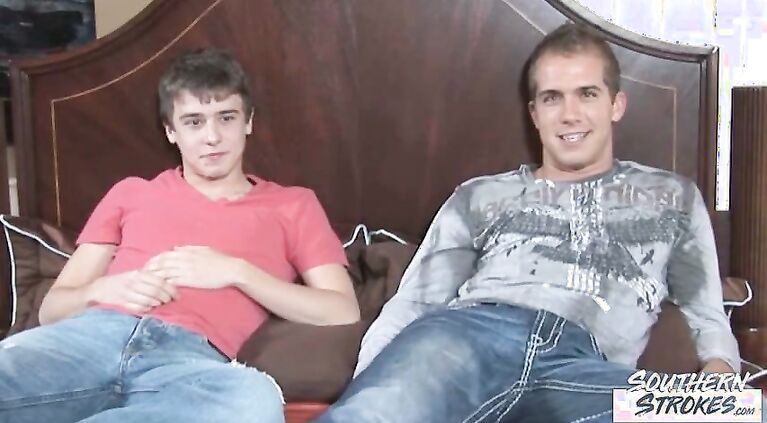 SOUTHERNSTROKES Ashton Rush And Brandon Lewis Anal Breed