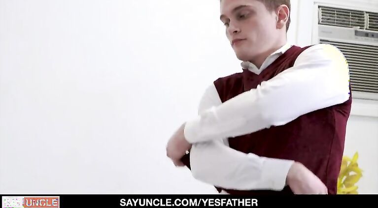 Catholic Boys Gets Fucked For Cheating On A Test