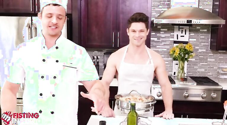 Nate Grims & Devin Franco Go From Cooking To Fisting - FistingInferno