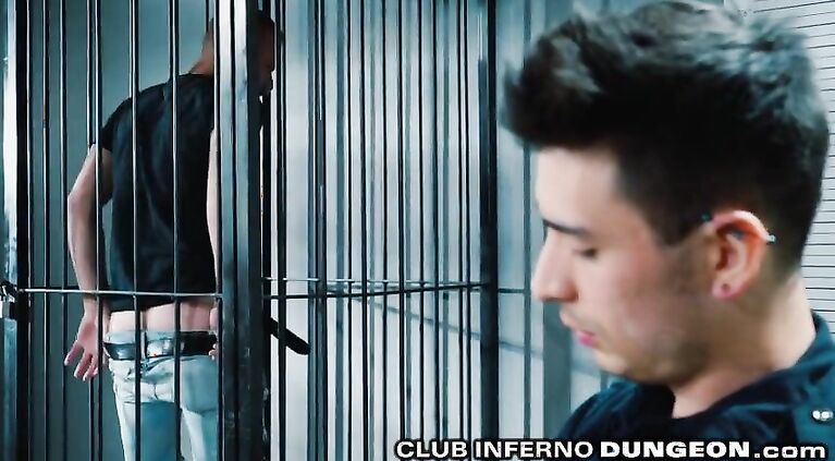 ClubInfernoDungeon Cop Gives Prisoner An Extreme Cavity Search