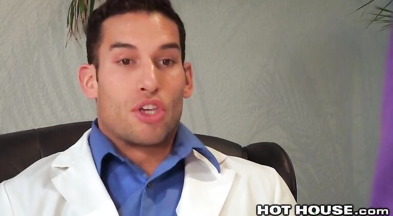 HotHouse Latino Nurse Bangs Hunky Doctor