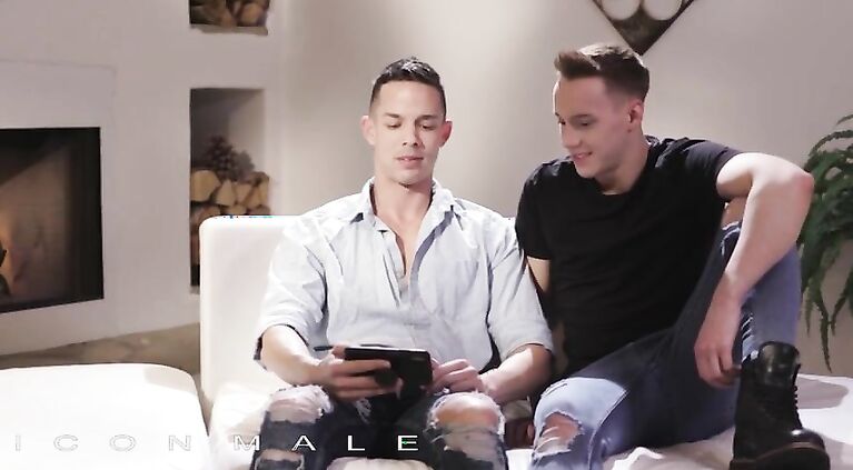 Icon Male - Nic Puts His Massive Cumshot On Matt's Mouth To Stop Him Talking Bad About His Team