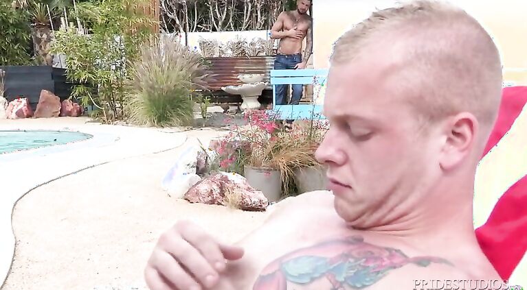 DylanLucas Muscle Hunk Neighbor Daddy Caught Me In His Pool