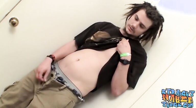 Straight thug Drift mastrubates and cums in homemade video