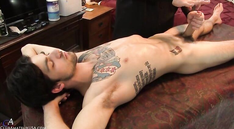 Leeroy's body showed the direct prostate stimulation was working