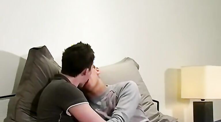 Handsome British studs moan during passionate anal drilling