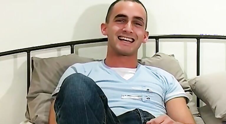 Hot and tattooed stud Kallum jerks off his thick tool solo