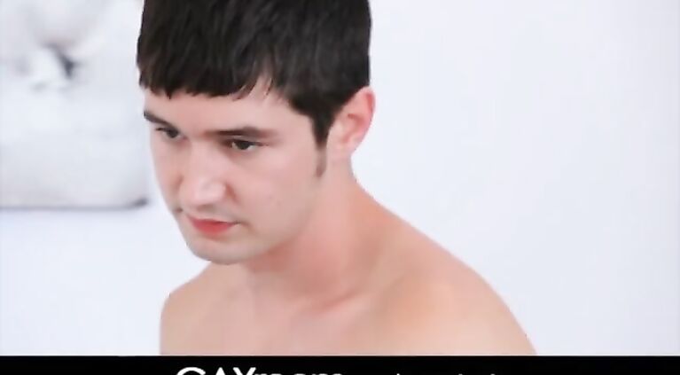 GayRoom Horny roommate gives a sneaky wake and fuck