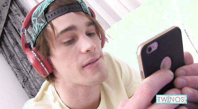 Twink Charles N Touches Himself And Cums Watching Porn