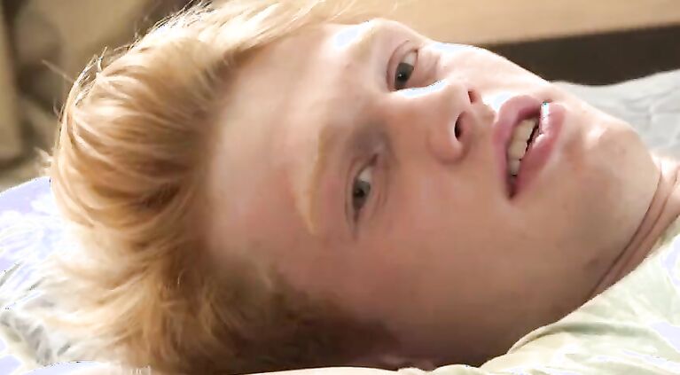 Cute ginger boy JO video