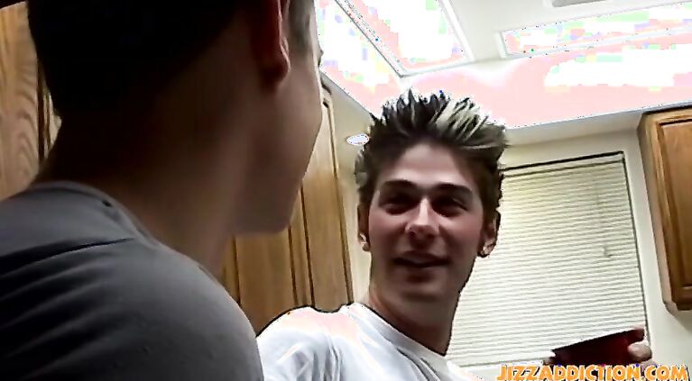 Group session with twinks fucking and blowing after party