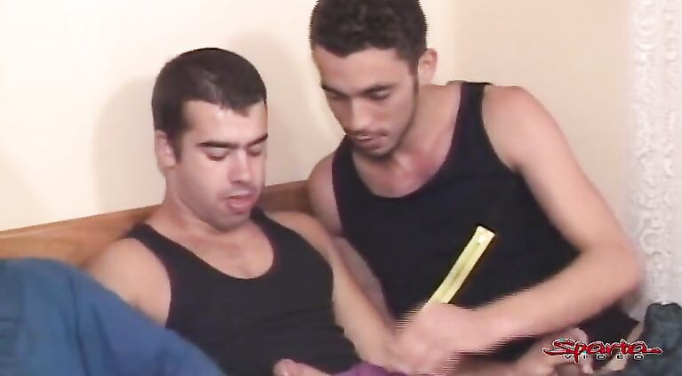 Sparta - Dick Sucking And Anal In Wild Threesome!
