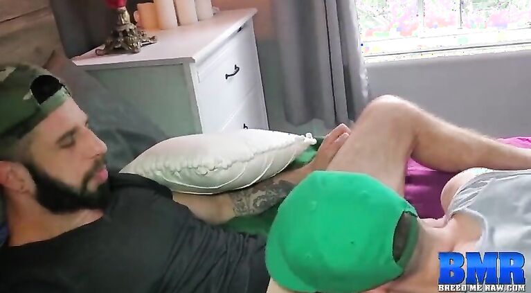 BREEDMERAW Inked Romeo Davis Bareback Banged Skinny Dude