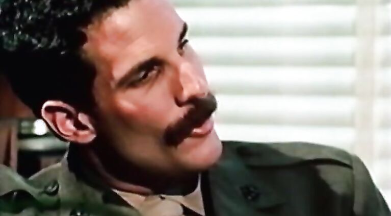 Richard Locke and Clay Russell in HEATSTROKE (Joe Gage, 1982)