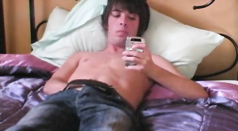 Handsome Straight Guy Mike Wanking His Cock
