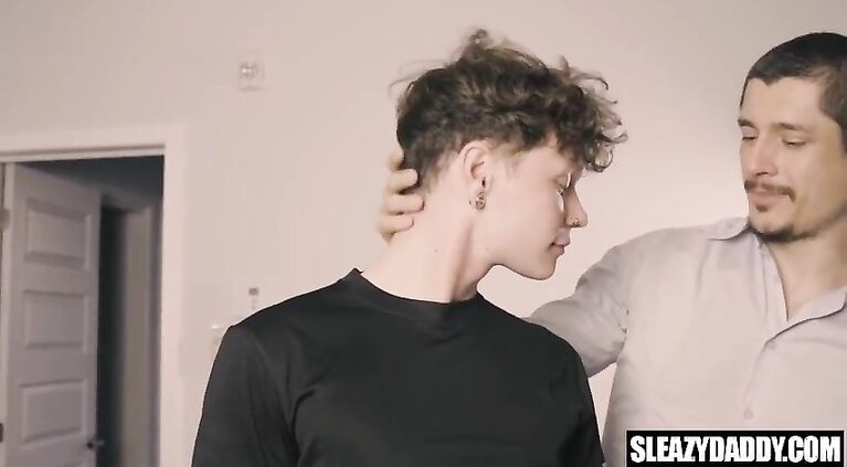 stepDaddy fucks twink stepson after fight with stepmom