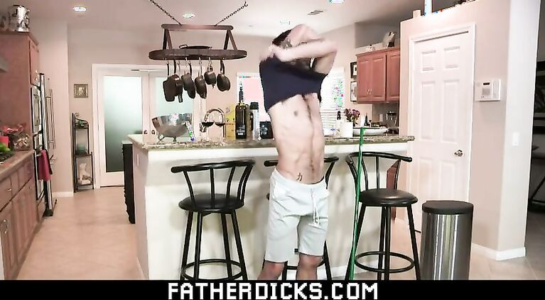 Filthy old man seduces and pounds his y. Stepgrandson - FamilyDick