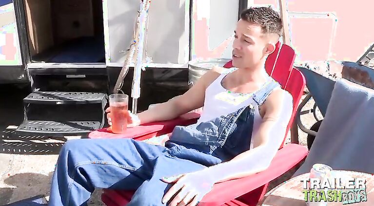 TRAILERTRASHBOYS Hunky Devin Franco Raw Fucked By Nic Sahara