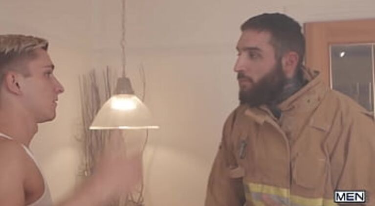Fire Fuckers Part 3/ MEN / Theo Brady, Tony D'Angelo / stream full at www.sexmen.com/tens
