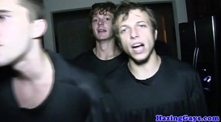 Hazing twinks getting assfucked